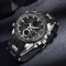 FOXBOX men’s business silicone quartz watch