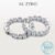 ALIZERO 2.6ct moissanite hoop earrings