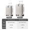 Hanke Innovative Design PC Hardside Spinner Luggage H9860