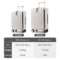 Hanke Innovative Design PC Hardside Spinner Luggage H9860