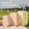 Mixi puristic design hardside travel luggage