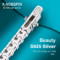 Knobspin moissanite 925 silver tennis bracelet