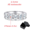 Smyoue 4*6mm Oval Cut Moissanite Ring – 5-Stone Half Eternity Wedding Band