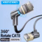 Vention CAT8 40Gbps rotating ethernet cable