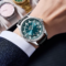 Luxury luminous quartz constellation men’s watch