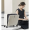 Hanke H9861 Carry On Suitcase – Aesthetic 7mm Aluminum Frame Rolling Luggage