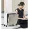 Hanke H9861 Carry On Suitcase – Aesthetic 7mm Aluminum Frame Rolling Luggage