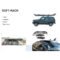 Universal Foldable Soft Car Roof Luggage Rack