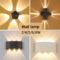 Modern LED indoor wall sconce lamp