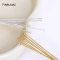 Premium 18k Gold Plated Brass Metal Jewelry Pins for DIY Crafts