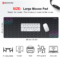 EXCO Gaming Mouse Pad Large – Extended Desk Mat with Stitched Edges