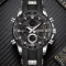 FOXBOX men’s business silicone quartz watch