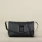Luxury designer cowhide leather shoulder bag
