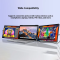 PIVASY 14.1 Inch Portable Dual-Screen HD IPS Laptop Monitor Extender