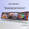 PIVASY 14.1 Inch Portable Dual-Screen HD IPS Laptop Monitor Extender
