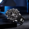 FOXBOX men’s business silicone quartz watch