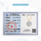 Real 14k gold moissanite pendant necklace