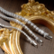 KNOBSPIN GRA certified moissanite tennis necklace