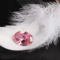 Real pink VVS1 moissanite loose stones