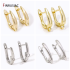 Premium 18k Gold Plated Brass Metal Jewelry Pins for DIY Crafts
