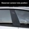 Tesla Model 3 B-pillar protective film