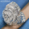 ALIZERO 925 sterling silver flower bracelet