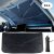 Foldable car windshield sun shade umbrella