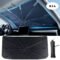 Foldable car windshield sun shade umbrella