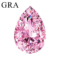 Real pink VVS1 moissanite loose stones