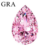 Real pink VVS1 moissanite loose stones