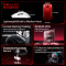 Delux M800mini lightweight wireless gaming mouse