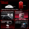 Delux M800mini lightweight wireless gaming mouse