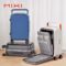 Mixi wide handle carry-on suitcase