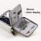 Hanke H9861 Carry On Suitcase – Aesthetic 7mm Aluminum Frame Rolling Luggage