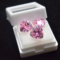 Real pink VVS1 moissanite loose stones