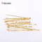 Premium 18k Gold Plated Brass Metal Jewelry Pins for DIY Crafts
