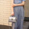FOXER PVC leather shoulder crossbody bag