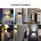 Modern LED indoor wall sconce lamp