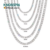 KNOBSPIN GRA certified moissanite tennis necklace