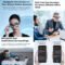 Outdoor GPS smartwatch with integrated flashlight