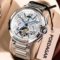 POEDAGAR Luxury Business Automatic Mechanical Watch