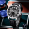 LIGE 2026 Creative Luxury Men’s Watch – Constellation Dial Fashion Wristwatch