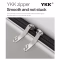 Mixi wide handle carry-on suitcase
