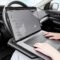 Universal portable car steering wheel table