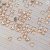 SS3-SS30 Crystal Golden Shadow Flatback Rhinestones Gold Bottom