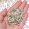 SS3-SS60 Crystal Gold Flatback Non Hotfix Rhinestones