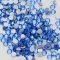 SS6-SS20 1440pcs Glass Crystal Flatback Rhinestones Craft Supply