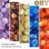 Blue Volcano Square Cone Gold Back Rhinestones DIY