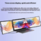 PIVASY 14.1 Inch Portable Dual-Screen HD IPS Laptop Monitor Extender