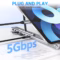 USB C laptop stand docking station